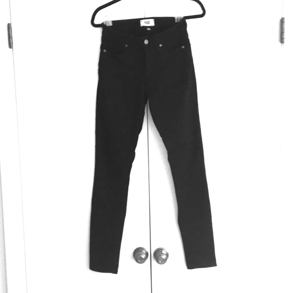 Black Paige Verdugo Ultra Skinny Jean size 27